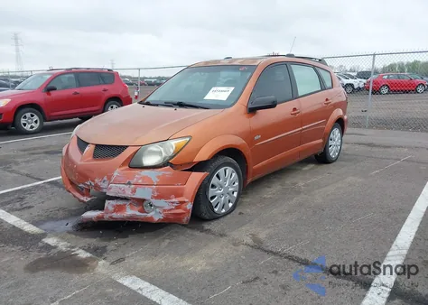 2004 Pontiac Vibe z USA, uszkodzony, nr VIN 5Y2SL62814Z452966